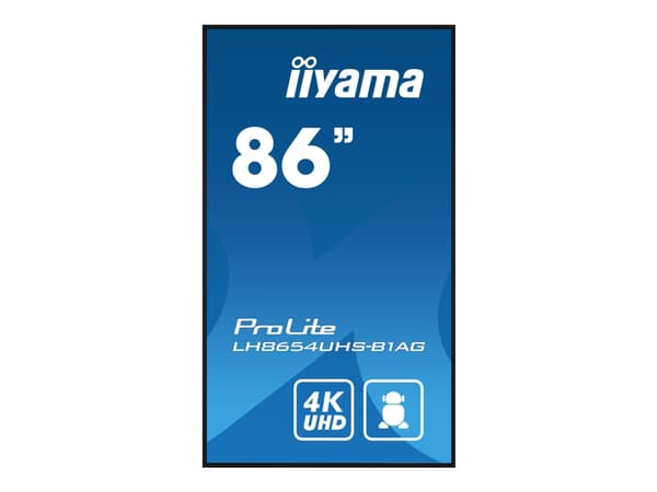 IIYAMA DS LH8654UHS 217cm IPS 24/7 86''/3840x2160/DVI/VGA/3xHDMI /DVI/VGA/3xHDMI