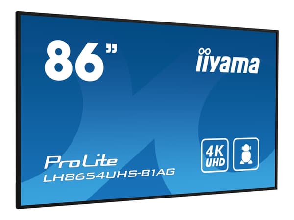 IIYAMA DS LH8654UHS 217cm IPS 24/7 86''/3840x2160/DVI/VGA/3xHDMI /DVI/VGA/3xHDMI