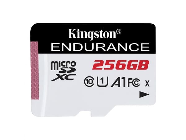 Kingston High Endurance - Flash-minneskort - 256 GB - A1 / UHS-I U1 / Class10 - microSDXC UHS-I U1