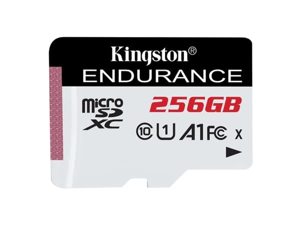 Kingston High Endurance - Flash-minneskort - 256 GB - A1 / UHS-I U1 / Class10 - microSDXC UHS-I U1