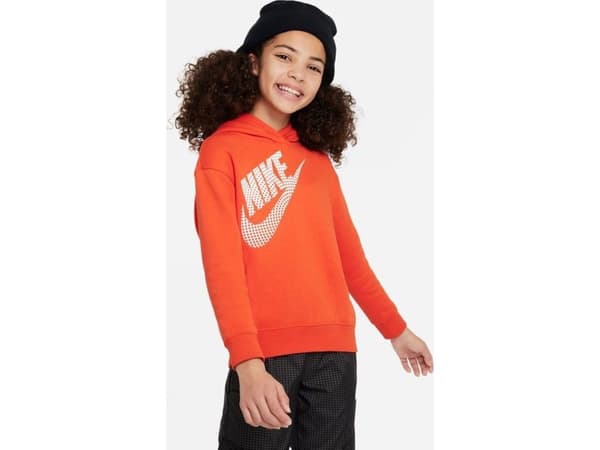 Nike huppari Nike NSW OS PO Hoodie Jr tytöt DZ4620 633