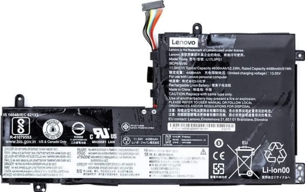Bateria Lenovo Notebook baterija, LENOVO L17M3PG1 Original