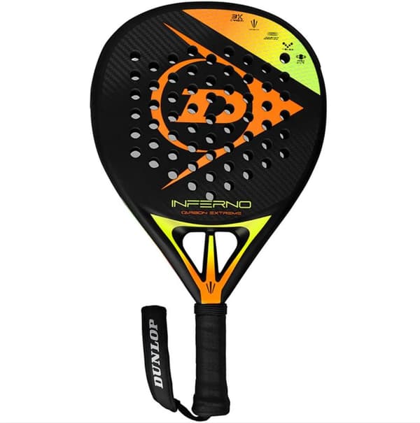 Padel bat Dunlop INFERNO CARBON EXTREME 370g