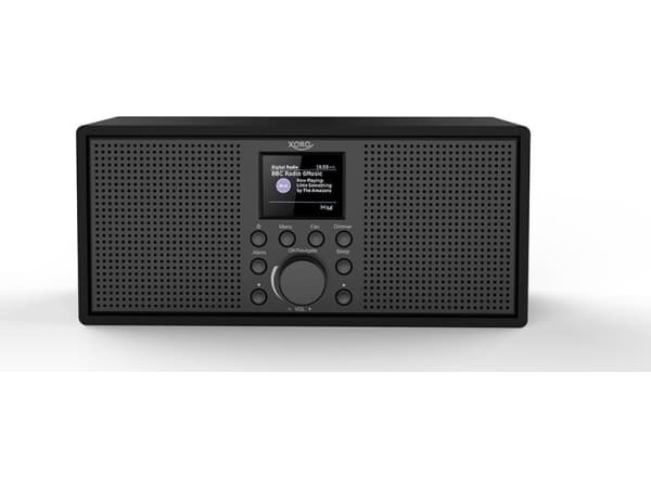 Xoro DAB 700 IR, Internett-radio, Spotify, DAB+, FM, BT, Wood