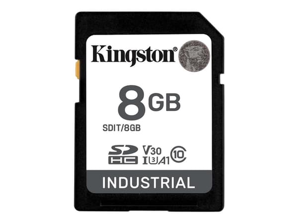 8G SDHC Industrial pSLC klasse 10, UHS-I, U3, V30, A1 SD-kort