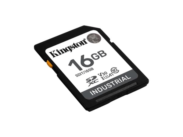Kingston Industrial - Flashminnekort - 16 GB - A1 / Video Class V30 / UHS-I U3 / Class10 - microSDHC UHS-I
