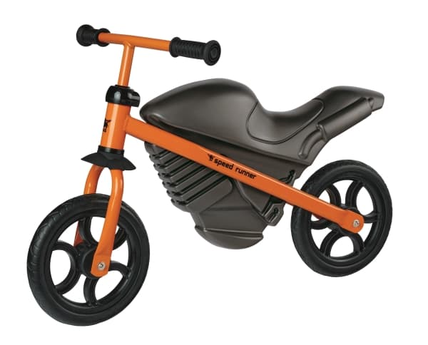 BIG 800056865, Selvbalanserende scooter, Grå, Oransje, Monokromatisk, 1,5 år, 3 år, 370 mm Grå, Oransje