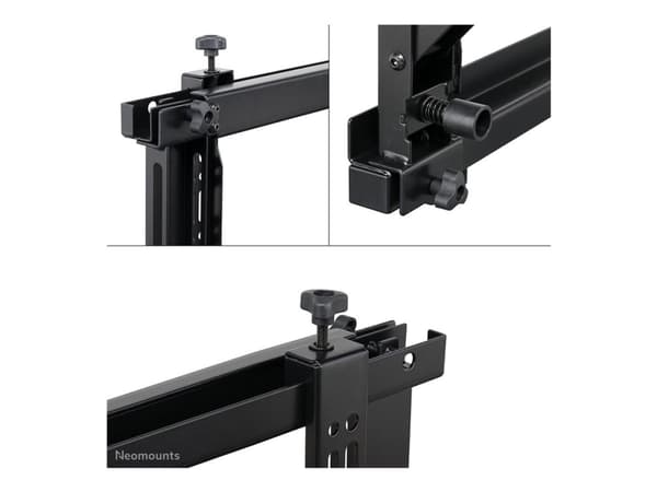 Neomounts WL95-800BL1 - Monteringssett (veggmontering) - for flatpanel - stål - svart - skjermstørrelse: 42"-70"