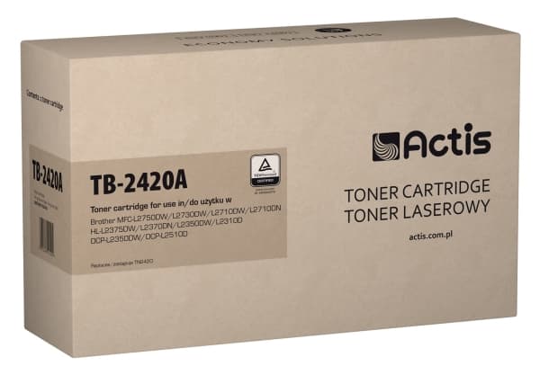 Actis TB-2420A, 3000 sider, Sort, 1 stykker