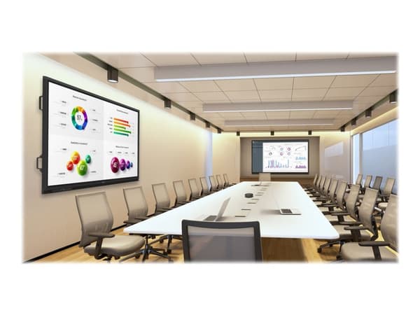 Optoma Creative Touch 3862RK - 86" Diagonal klass 3-Series Gen 2 LED-bakgrundsbelyst LCD-skärm - interaktiv - 4K UHD (2160p) 3840 x 2160 - Direct LED