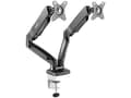 Miniatyrbilde 1 av 2: SpeaKa Professional SP-MM-910 Dobbelt Skærmbeslag 43,2 cm (17) - 81,3 cm (32) Gastryk-teknologi, Kan vippes, Kan svinges