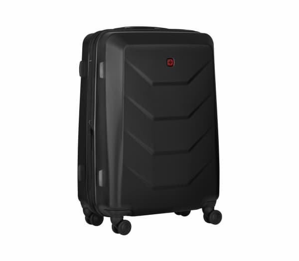 Wenger Prymo - Spinner M size - hardside - 30% polycarbonate, 70% ABS - svart