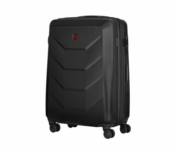 Wenger Prymo - Spinner M size - hardside - 30% polycarbonate, 70% ABS - svart