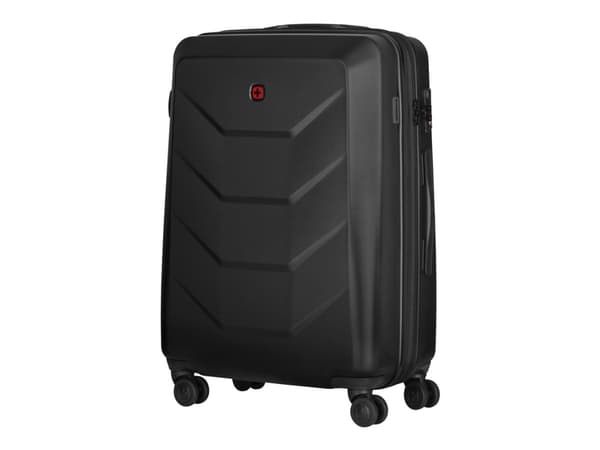 Wenger Prymo - Spinner M size - hardside - 30% polycarbonate, 70% ABS - svart