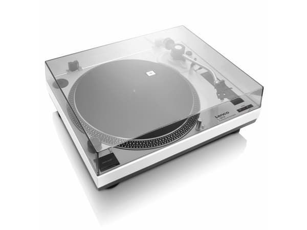 Lenco A004887 USB levysoittimet Direct Drive Valkoinen