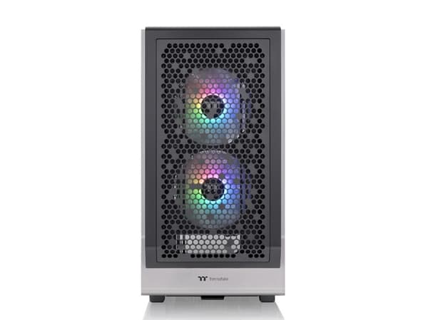 Thermaltake Ceres 300 TG ARGB - Mid tower - utökad ATX - genomskinlig sidopanel (härdat glas) - ingen strömförsörjning (PS/2) - svart - USB/ljud
