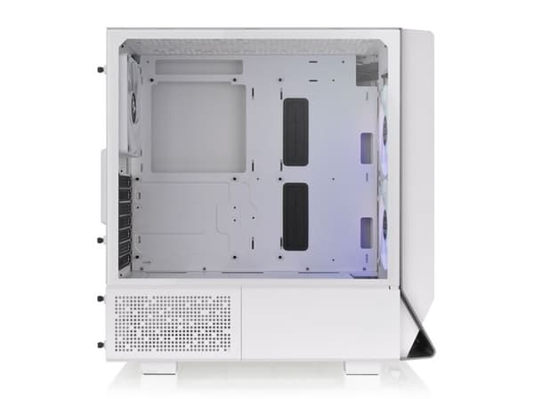 Thermaltake Ceres 300 TG ARGB Snow - Mid tower - utökad ATX - genomskinlig sidopanel (härdat glas) - ingen strömförsörjning (PS/2) - vit - USB/ljud