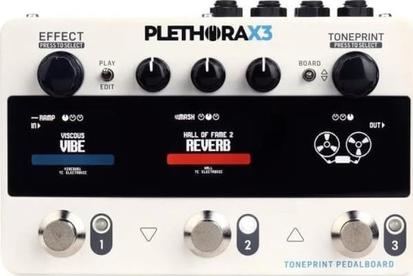 TC Electronic Plethora X3 - guitar multieffekt