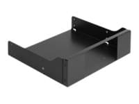 Delock - Uttagbar harddiskramme - 5,25" til 2 x 2,5" - svart - for P/N: 47011