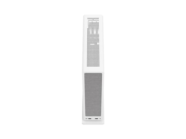 Fractal Design Ridge - SFF - mini-ITX - ingen strømforsyning (SFX12V/SFX-L12V) - hvit - USB/lyd