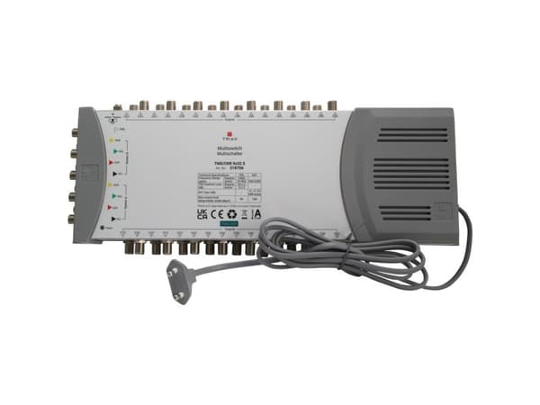 Triax TMS/CKR 9x32 S, 5 innganger, 32 utganger, 5 - 862 MHz, 950 - 2200 MHz, 10 dB, 10 dB