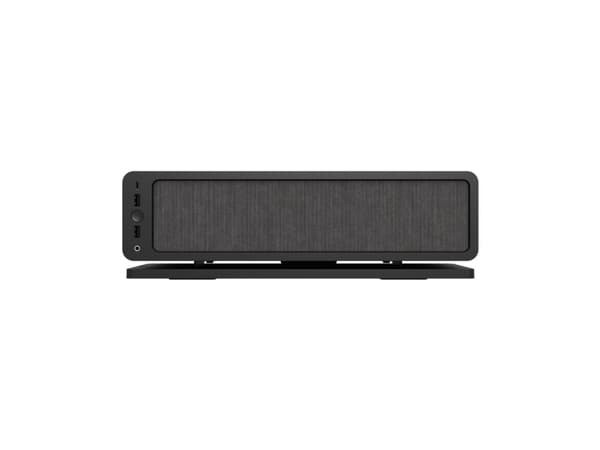 Fractal Design Ridge - SFF - mini-ITX - ingen strømforsyning (SFX12V/SFX-L12V) - svart - USB/lyd