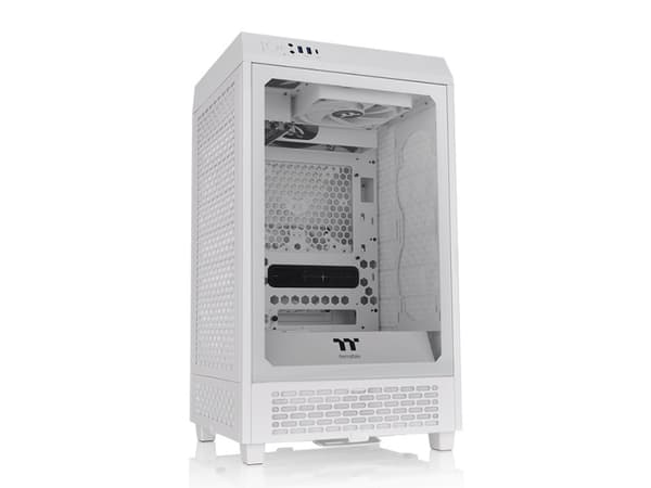 Thermaltake The Tower 200 - - sidepanel med vindu - ingen strømforsyning