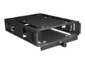 Miniatyrbild 1 av 4: be quiet! HDD CAGE 2, Universal, HDD-bur, Svart, 2,5,3,5", be quiet! Dark Base 901-serien / Dark Base 900-serien / Dark Base 700-serien / Dark Base 7