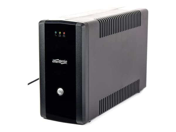 EnerGenie EG-UPS-H1500 - UPS - Home - AC 162-295 V - 900 watt - 1500 VA - 8 Ah - utgangskontakter: 4