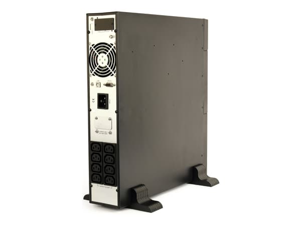EnerGenie EG-UPSO-RACK-2000 - UPS (rackmonterbar/ekstern) - online - AC 220 V - 1800 watt - 2000 VA - 9 Ah - USB - utgangskontakter: 8