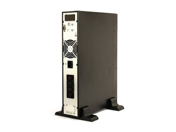 EnerGenie EG-UPSO-RACK-1000 - UPS (rackmonterbar/ekstern) - online - AC 220 V - 900 watt - 1000 VA - 9 Ah - USB - utgangskontakter: 4