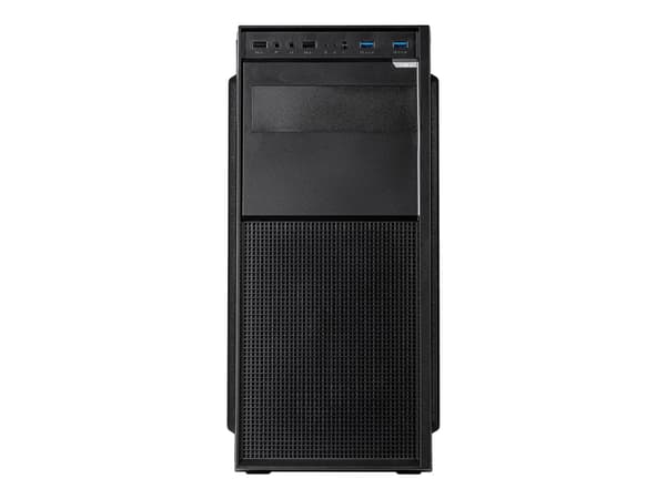Inter-Tech A-301 Quad, Midi Tower, PC, Musta, ATX, mikro ATX, Mini-ITX, 14,5 cm, 24 cm musta