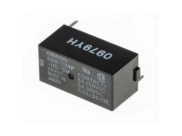 Omron G6B-1114P-US-SV-DC24 Powerrelæ 24 V/DC 5 A 1 x sluttekontakt 1 stk Bag