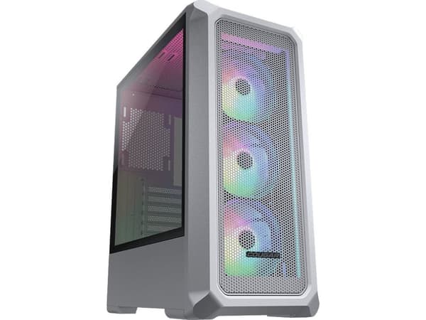 Cougar Archon 2 Mesh RGB - Midi Tower - PC - Weiß - ATX - micro ATX - Mini-ITX - Netz - Gehärtetes Glas - Gaming (CGR-5CC5W-MESH-RGB)
