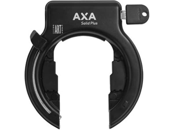 Axa Solid Plus Shimano stativlås rammelås, svart