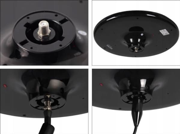 Antena RTV Mistral Antena DVB-T2 Mistral MI-ANT07 UFO - CZARNA