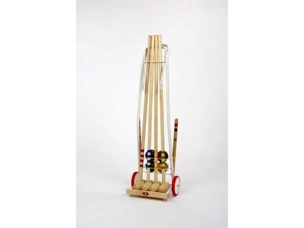Lucio Londero Croquet LOndero med metallvogn for 4 personer
