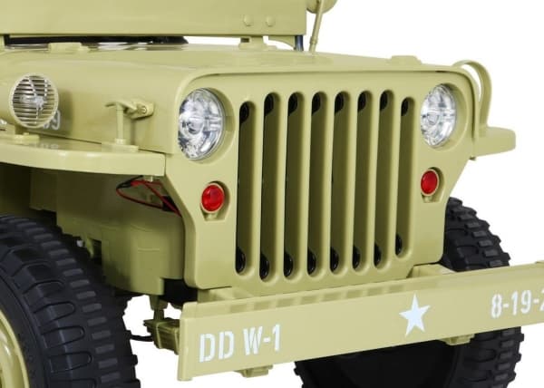 Ramiz Retro Militärfordon 24V 4x4 Matcha