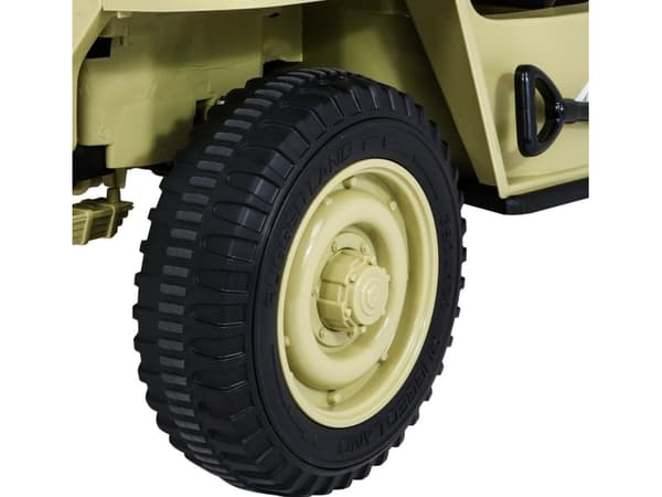 Ramiz Retro Militärfordon 24V 4x4 Matcha
