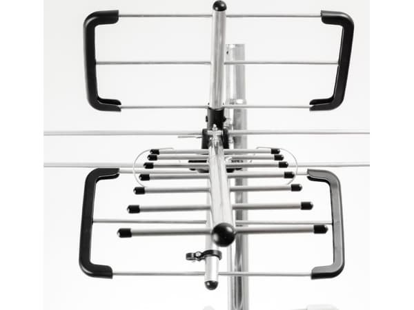 RTV-antenne Spacetronik DVB-T / T2-antenne Spacetronik EOS L Combo Black (aktiv)
