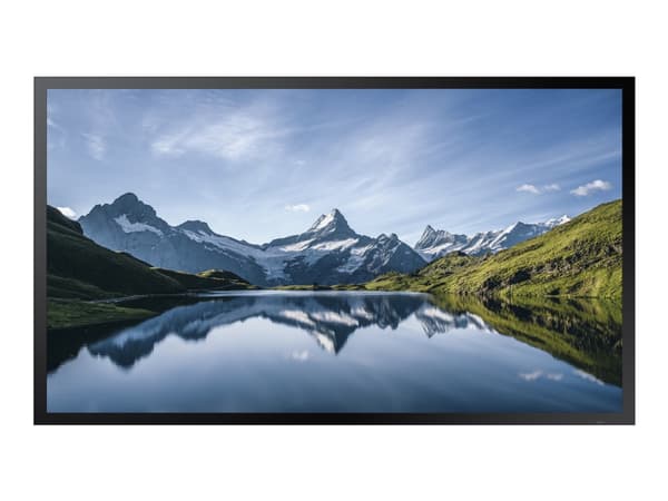 Samsung OH46B-S - 46" Diagonalklasse OHB Series LED-bakgrunnsbelyst LCD-skjerm - intelligent skilting utendørs - full sol - Tizen OS - 1080p 1920 x 1 Sort