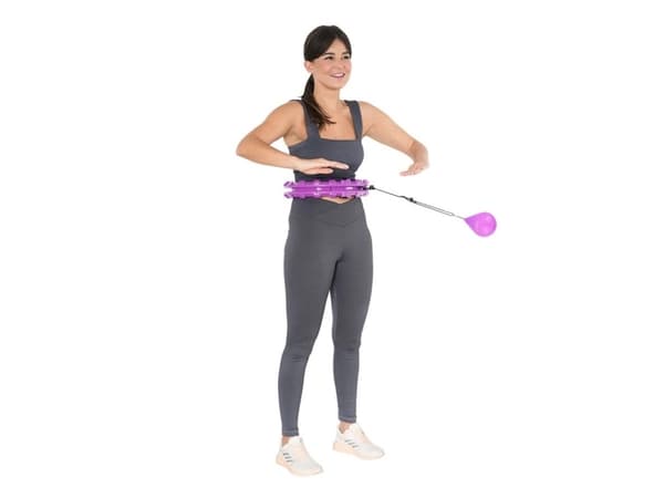 Hula vanne plus koko lippujen ja painojen kanssa HMS HHW12 violetti