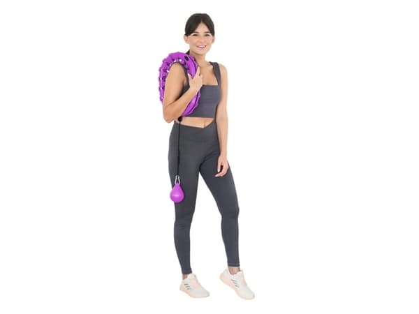 Hula vanne plus koko lippujen ja painojen kanssa HMS HHW12 violetti