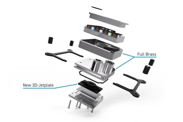 Alphacool Core 1 CPU Cooler - Svart