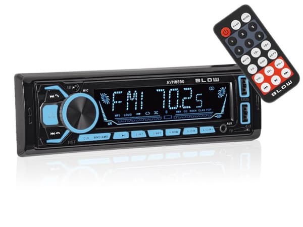 BLOW AVH-8890, Auto, FM, 87,5 - 108 MHz, 45 W, 50 dB, 4 O