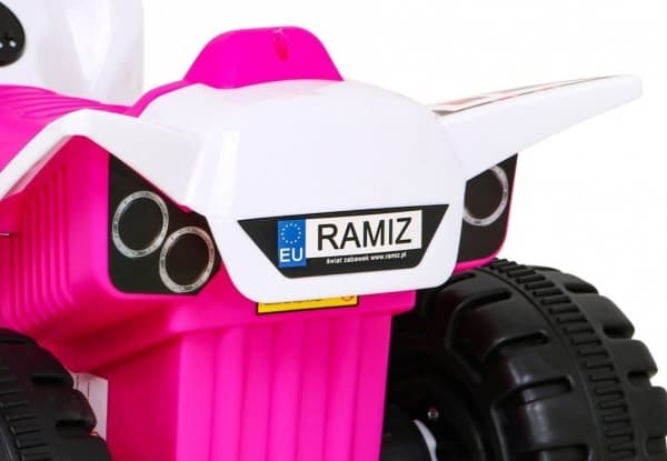 Ramiz Quad ajoneuvo NOPEIN vaaleanpunainen