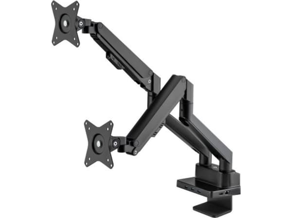 Manhattan 461887, 18 kg, 43,2 cm (17"), 81,3 cm (32"), 100 x 100 mm, Høydejustering, Sort Sort