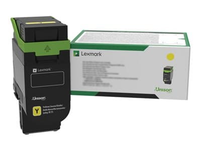 Lexmark - Gul - original - tonerkassett