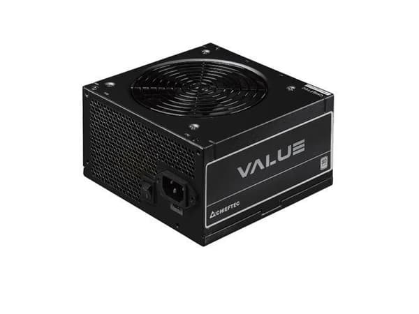 Strømforsyning|CHIEFTEC|700 W|Effektivitet 80 PLUS|PFC Active|APB-700B8-BK