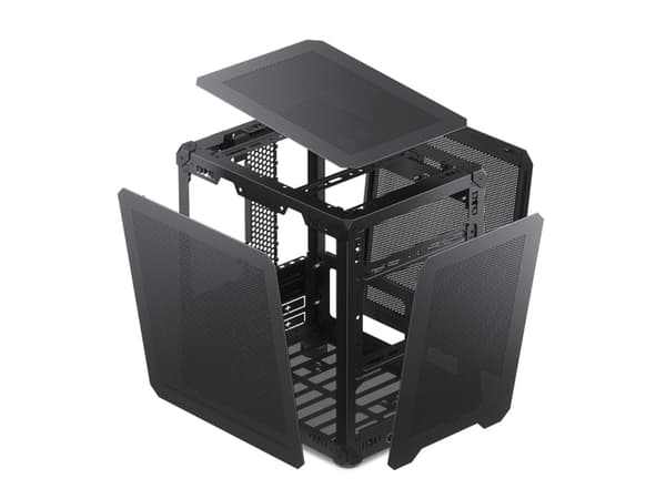 Jonsbo C6 mATX-kotelo - musta
